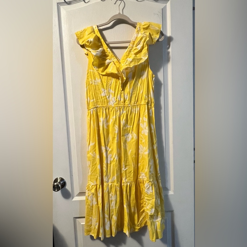 Banana Republic yellow dress